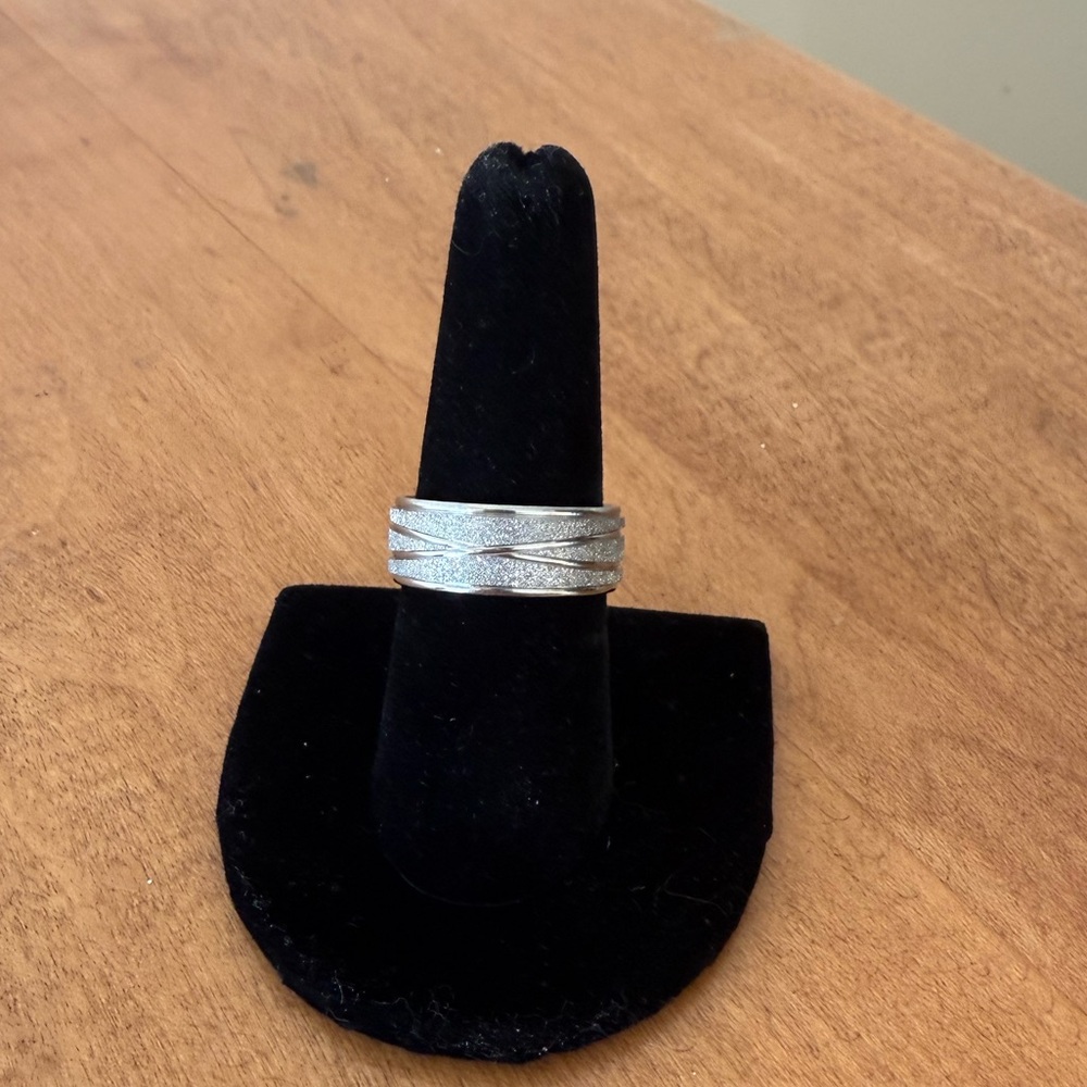 Stainless steel ring size 8.5